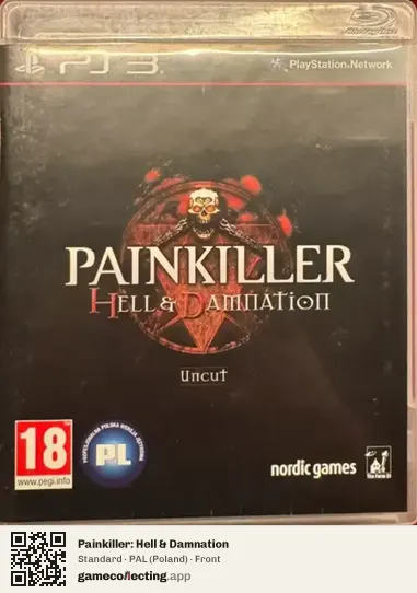 Painkiller: Hell & Damnation PlayStation 3, Poland box front