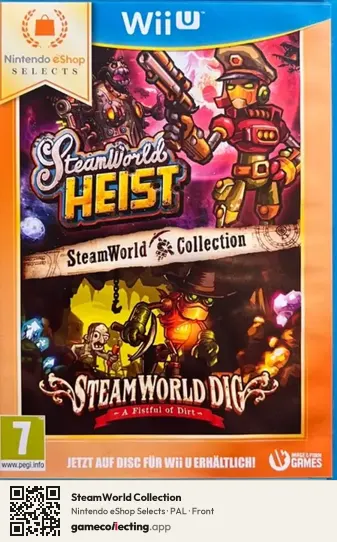 SteamWorld Collection Nintendo Wii U, PAL box front