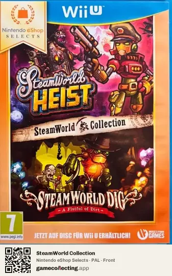 SteamWorld Collection Nintendo Wii U, PAL box front
