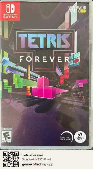 Tetris Forever Nintendo Switch, NTSC box front