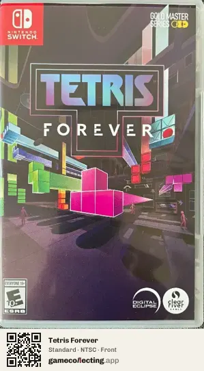 Tetris Forever Nintendo Switch, NTSC box front