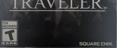 Octopath Traveler, the ESRB box on its front