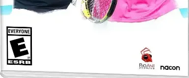 Tennis World Tour 2, the ESRB box on its front