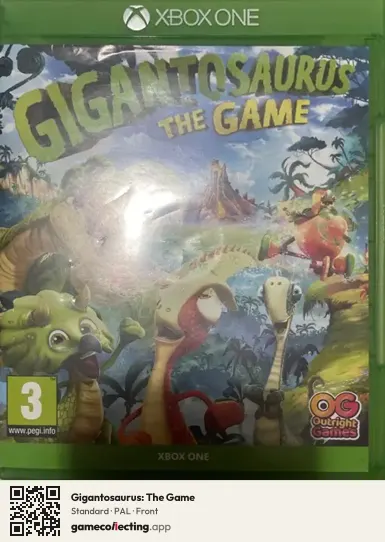 Gigantosaurus: The Game Xbox One, PAL box front