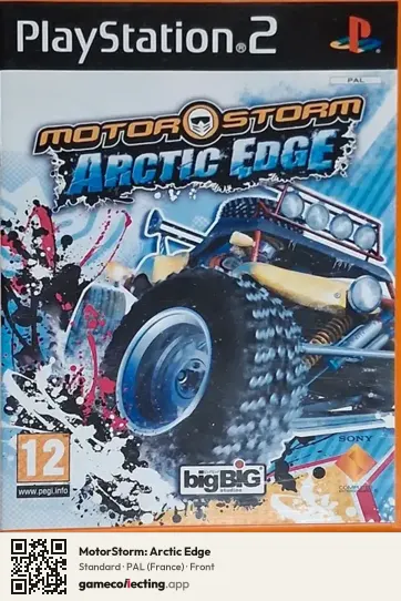 MotorStorm: Arctic Edge PlayStation 2, France box front