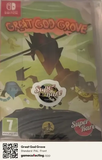 Great God Grove Nintendo Switch, PAL box front