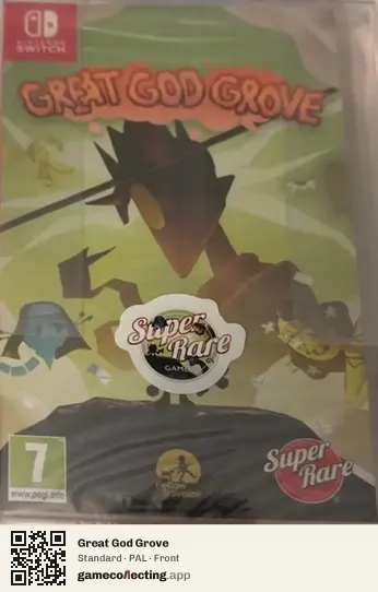 Great God Grove Nintendo Switch, PAL box front