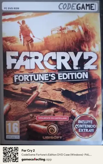 Far Cry 2 Computer, Spain box front