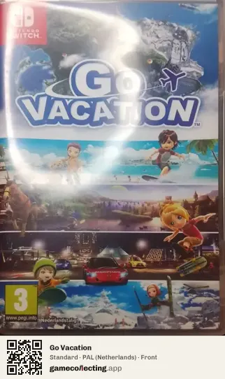 Go Vacation Nintendo Switch, Netherlands box front