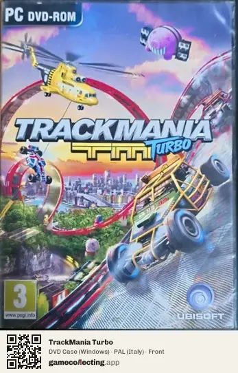TrackMania Turbo Computer, Italy box front