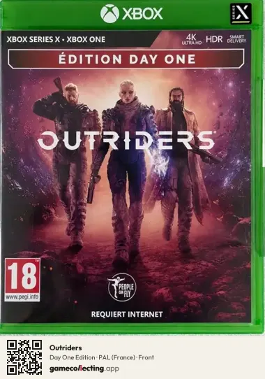 Outriders Xbox Series X, France box front
