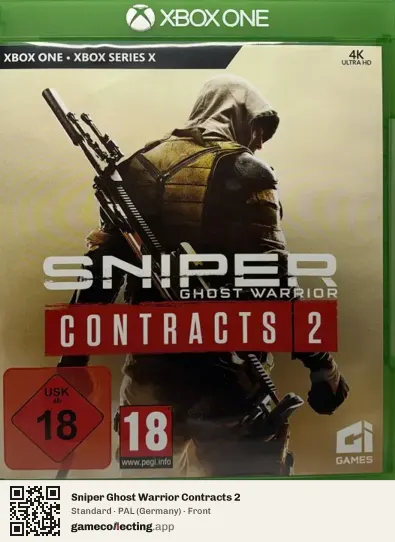 Sniper Ghost Warrior Contracts 2 Xbox One, Germany box front