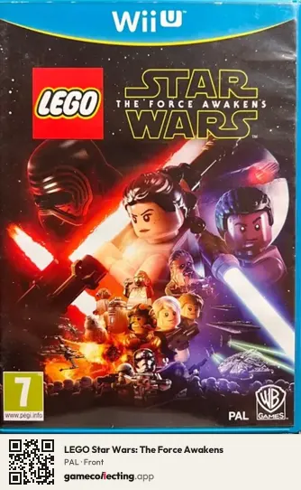 LEGO Star Wars: The Force Awakens Nintendo Wii U, PAL box front