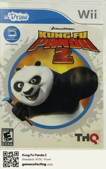 Kung Fu Panda 2 Nintendo Wii, NTSC box front