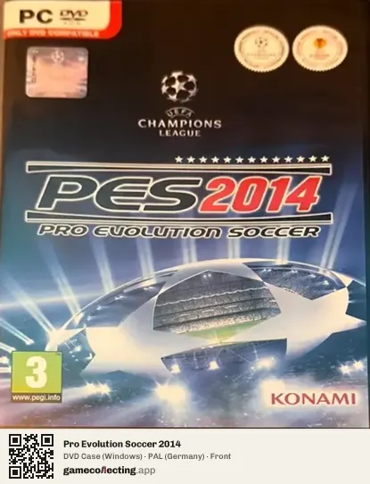 Pro Evolution Soccer 2014 Computer, Germany box front