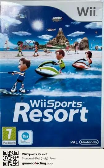 Wii Sports Resort Nintendo Wii, Italy box front