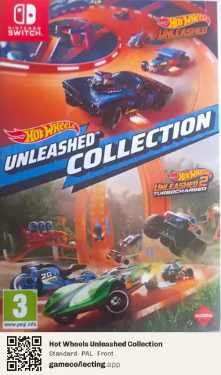 Hot Wheels Unleashed Collection Nintendo Switch, PAL box front