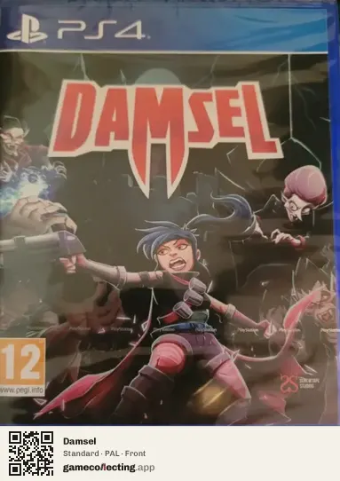 Damsel PlayStation 4, PAL box front