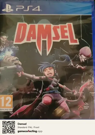 Damsel PlayStation 4, PAL box front