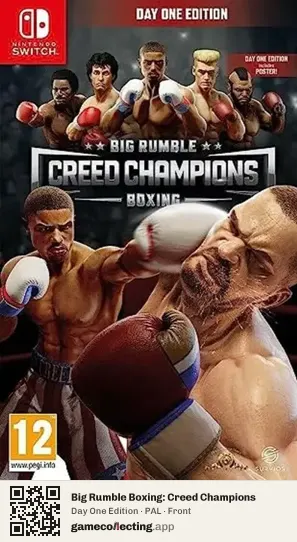 Big Rumble Boxing: Creed Champions Nintendo Switch, PAL box front