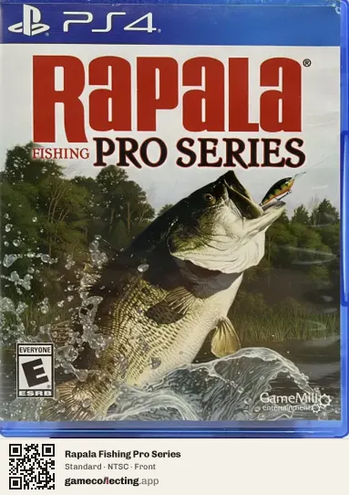 Rapala Fishing Pro Series PlayStation 4, NTSC box front