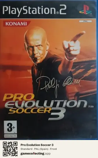 Pro Evolution Soccer 3 PlayStation 2, Spain box front