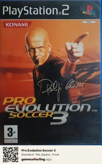 Pro Evolution Soccer 3 PlayStation 2, Spain box front