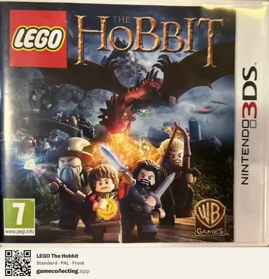 LEGO The Hobbit Nintendo 3DS, PAL box front