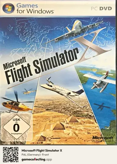 Microsoft Flight Simulator X Computer, Germany box front
