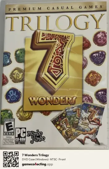 7 Wonders Trilogy Computer, NTSC box front