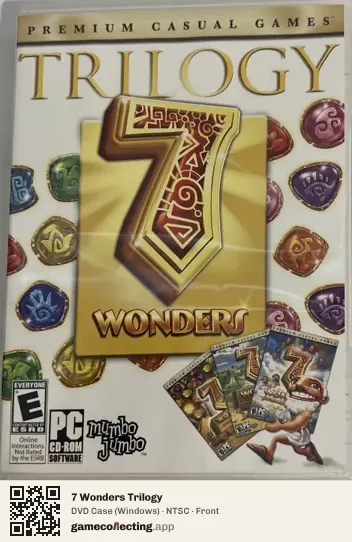 7 Wonders Trilogy Computer, NTSC box front