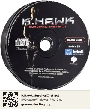 K.Hawk: Survival Instinct Computer, PAL disc