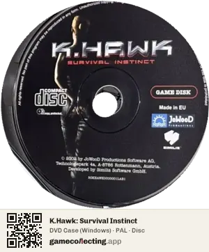 K.Hawk: Survival Instinct Computer, PAL disc