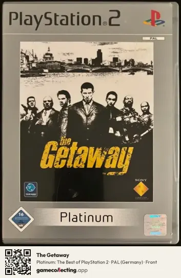 The Getaway PlayStation 2, Germany box front