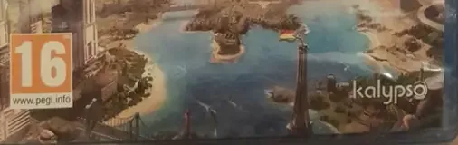 Tropico 6, the PEGI square on its front