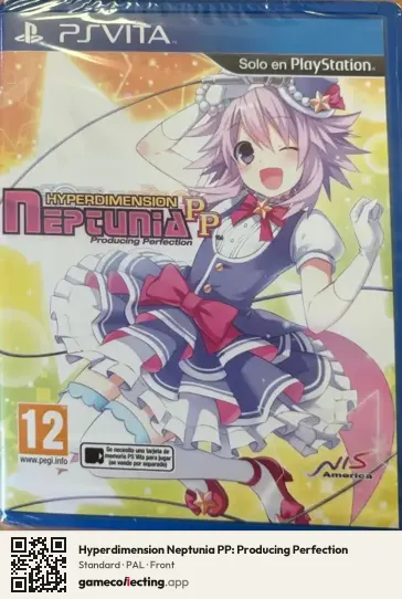 Hyperdimension Neptunia PP: Producing Perfection PlayStation Vita, PAL box front
