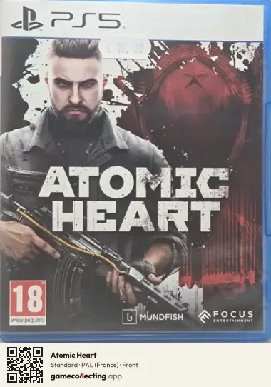 Atomic Heart PlayStation 5, France box front