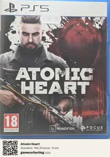 Atomic Heart PlayStation 5, France box front