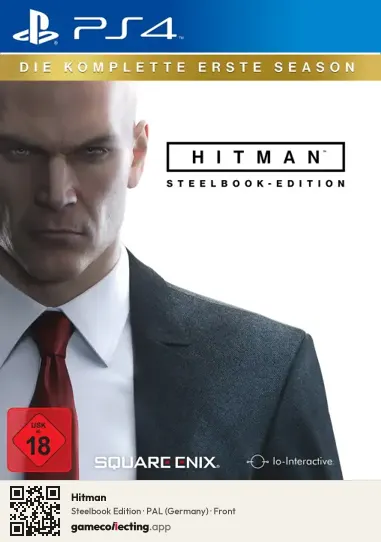 Hitman PlayStation 4, Germany box front
