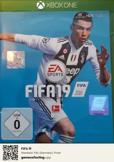 FIFA 19 Xbox One, Germany box front
