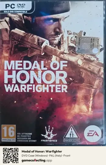 Medal of Honor: Warfighter Computer, Italy box front