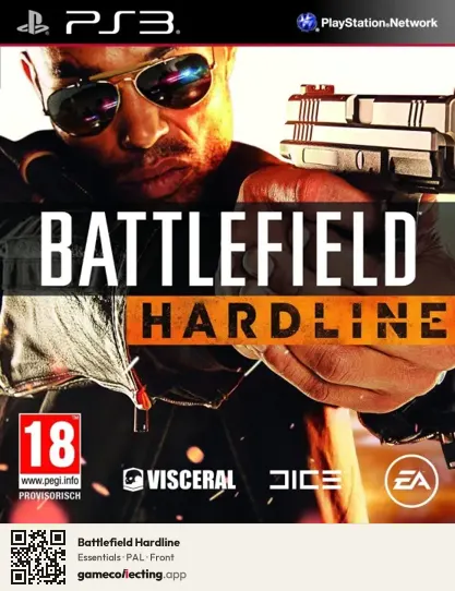 Battlefield Hardline PlayStation 3, PAL box front