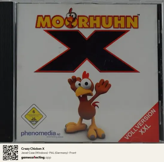 Crazy Chicken X Computer, Germany box front