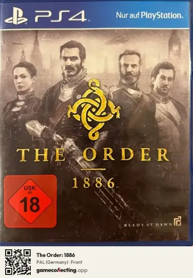 The Order: 1886 PlayStation 4, Germany box front