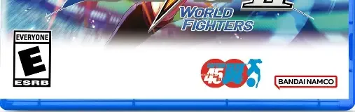 Captain Tsubasa 2: World Fighters, the ESRB box on its front