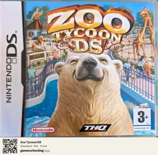 Zoo Tycoon DS Nintendo DS, PAL box front