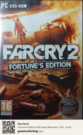 Far Cry 2 Computer, PAL box front