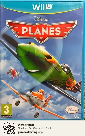 Disney Planes Nintendo Wii U, Germany box front