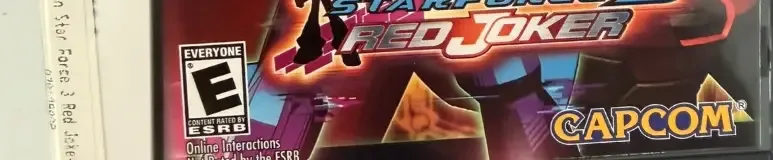 Mega Man Star Force 3: Red Joker, the ESRB box on its front