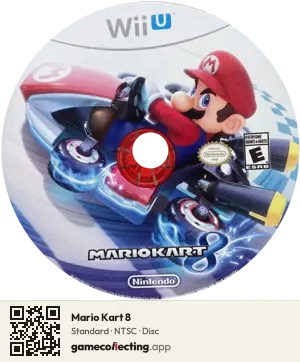 Mario Kart 8 Nintendo Wii U, NTSC disc